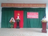 Thầy Hiệu Trưởng đọc diễn văn kỷ niệm 35 năm ngày nhà giáo Việt Nam
